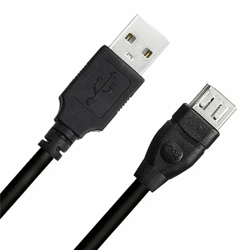 Exquisite-2X USB Adapter Cable Firewire IEEE 1394 6 Pin Female To USB 2.0 AM Adapter Cable Plug And Play For Digital Camera