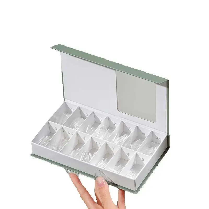 MR NAIL Couverture complète, Ongles courts à extension, Construction et modelage des ongles en cristal, Extension facile et transparente pour salon de manucure