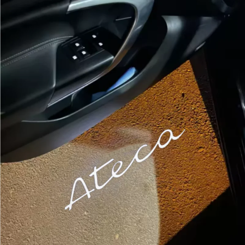 

2/4pcs Led Car Door Welcome Light Projector Logo Ghost Shadow Lamps for Seat Leon Ateca Ibiza Cordoba FR Car Goods Accessories