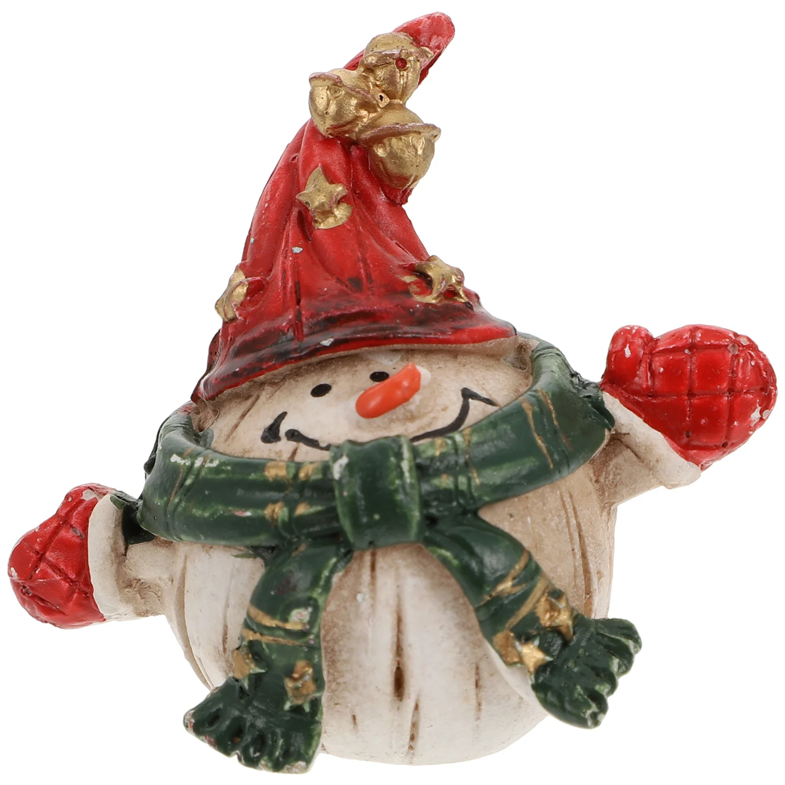 1 قطعة ثلج الزخرفية الراتنج زخرفة لعيد الميلاد المنزل سطح المكتب الديكور عيد الميلاد الحرفية فريدة ديكور المنزل حديقة تمثال #4