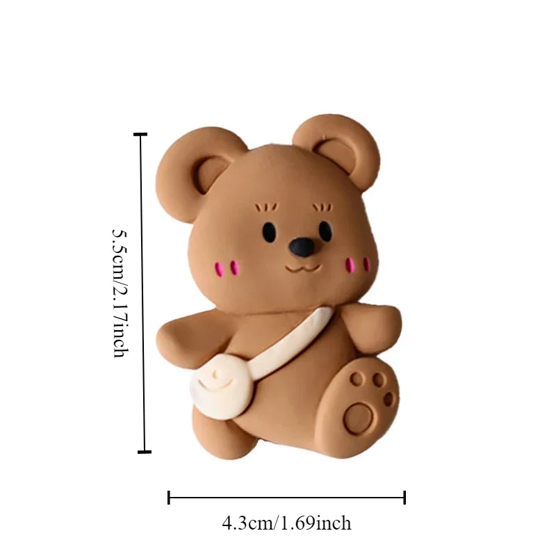Cartoon Bear Air Vent Perfume Clip Car Air Conditioning Aromatherapy Clip Kreatywne ozdoby samochodowe Śliczne akcesoria samochodowe — zdjęcie 6