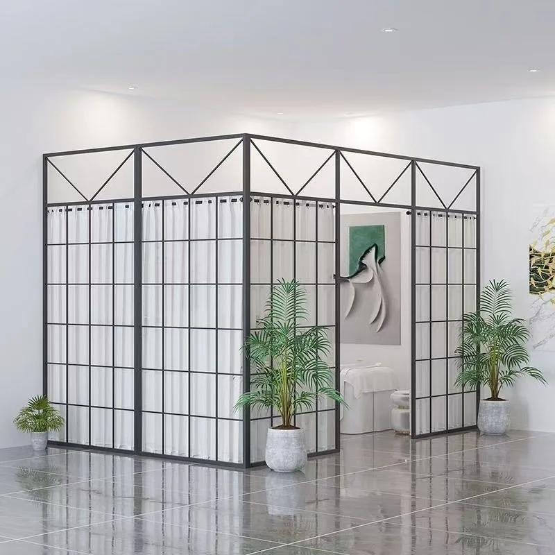 Partition wall false wall wrought iron screen living room entrance bedroom beauty salon office simple partition wall baffle