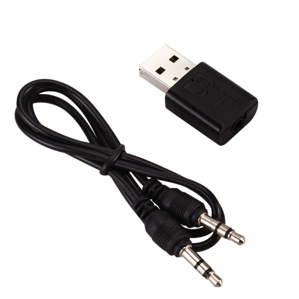 2 In 1 USB Bluetooth Receiver 3.5mm Bluetooth 5.0 Transmitter Audio Adapter For Car Music TV PC Laptop Converter Plug and Play view 6