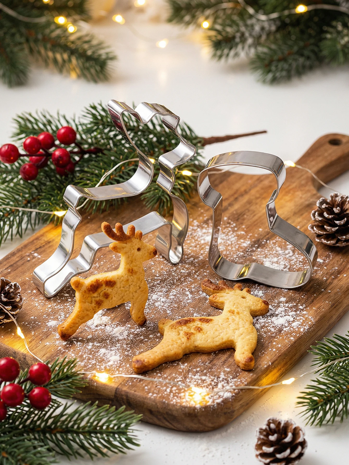 New Dinosaur Cookie Molds - Fun Stainless Steel Dinosaur Cookie Molds, suitable for kitchens, baking, dinosaur-themed DIY birthd