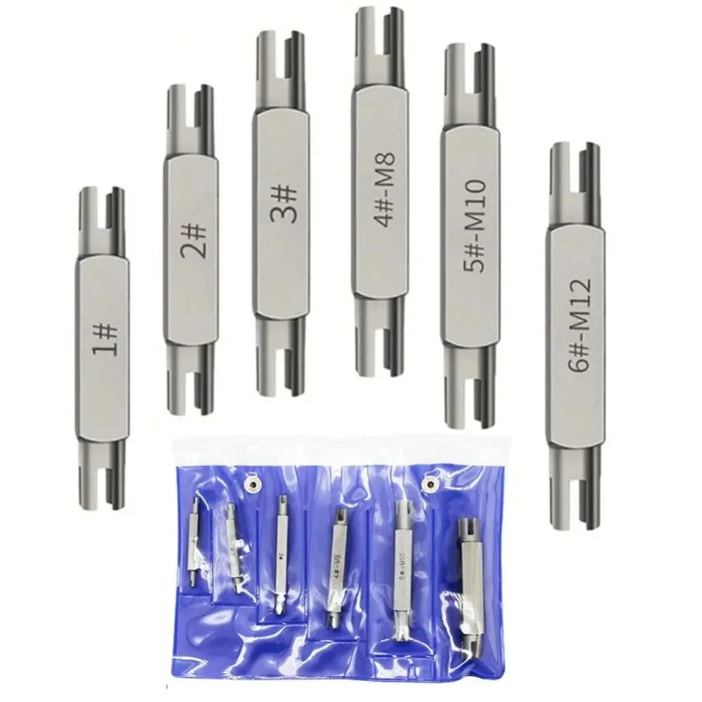 M4/5/6/8/10/12 Double Head Screw Remove Tools Hex Easy Removal Damaged Screw Tap Extractor Powerful Claw Compact