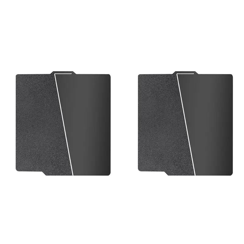 

SYW-2Pcs 257X257мм Черная двусторонняя печатная пластина PEI для Bambu-Lab A1/X1C/X1/X1E/P1P/P1S, гладкая и текстурированная пластина PEI