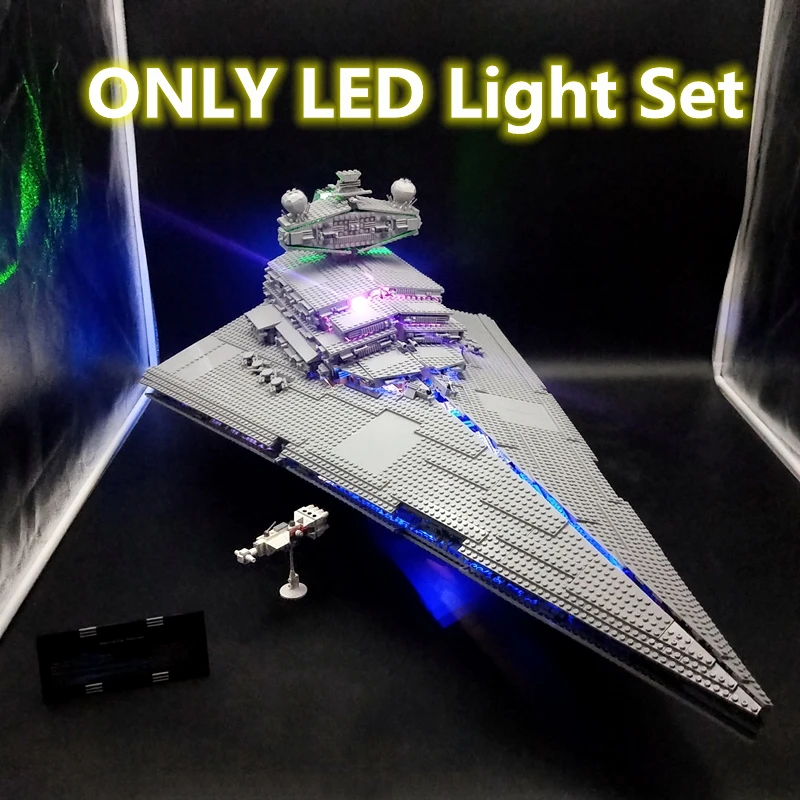 IN STOCKS RC LED Light Set For Compatible With LEGO 10030 05027 Imperial Star Destroyer Building Bricks Blocks Accessory