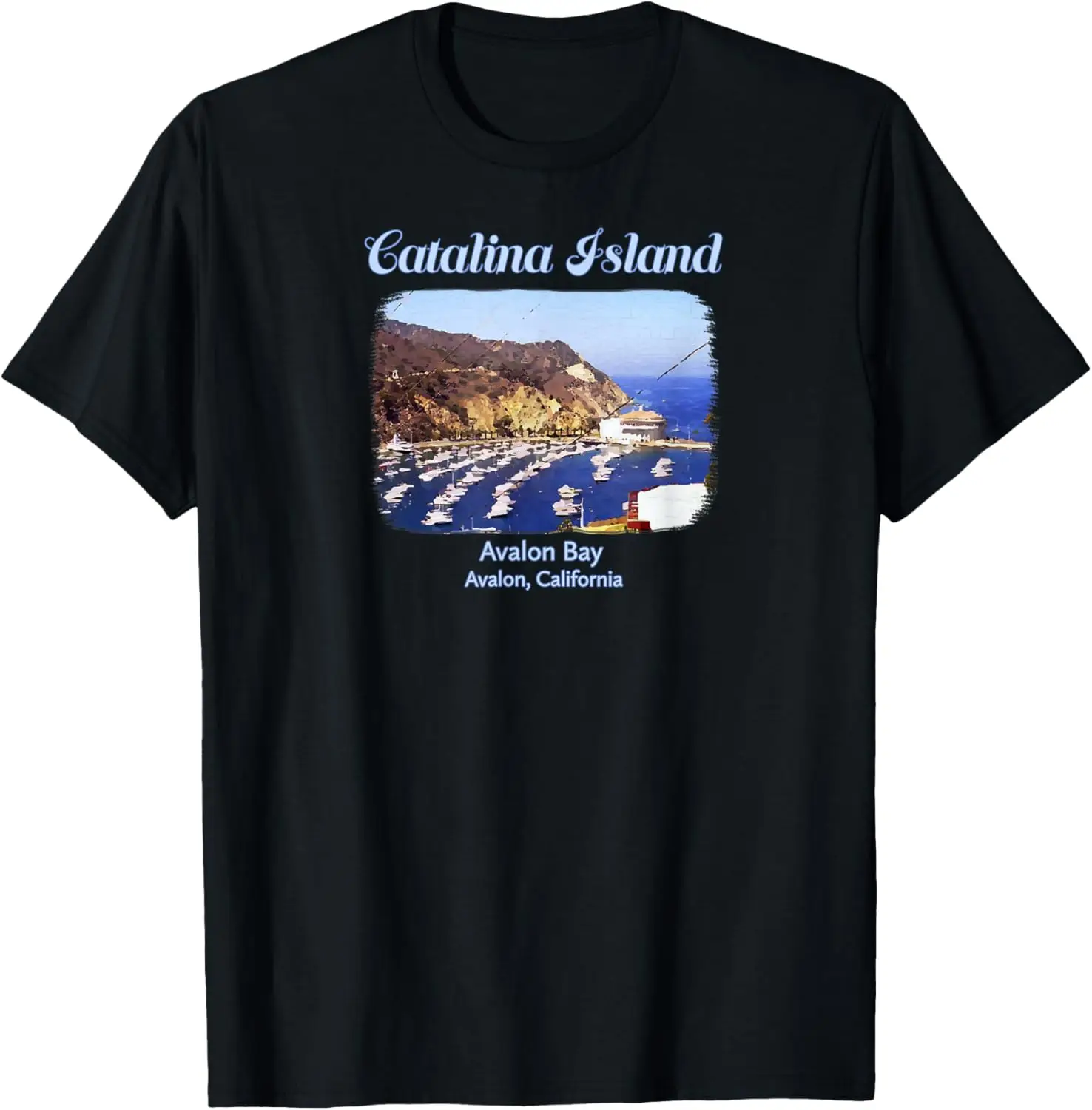 Catalina Island, Avalon Bay California beach t-shirt