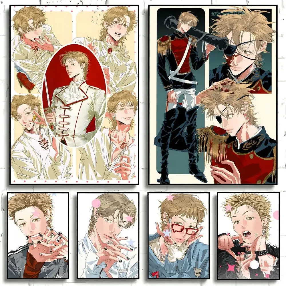 Idol Martin Park Poster Self-adhesive Art Waterproof Paper Sticker Coffee House Bar Room Wall Decor