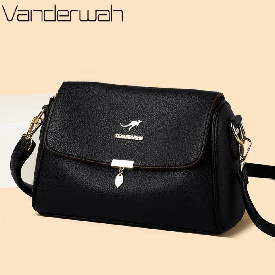 

Женская роскошная дизайнерская маленькая сумочка, модная, высококачественная, из искусственной кожи, повседневная, однотонная, винтажная, через плечо, сумка-мессенджер