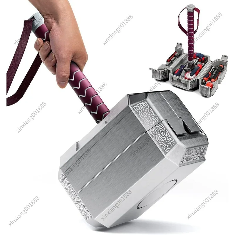 Thor Hammer Style Tool Kit Multifunctional Home Tool Set Organizer Desktop Ornament