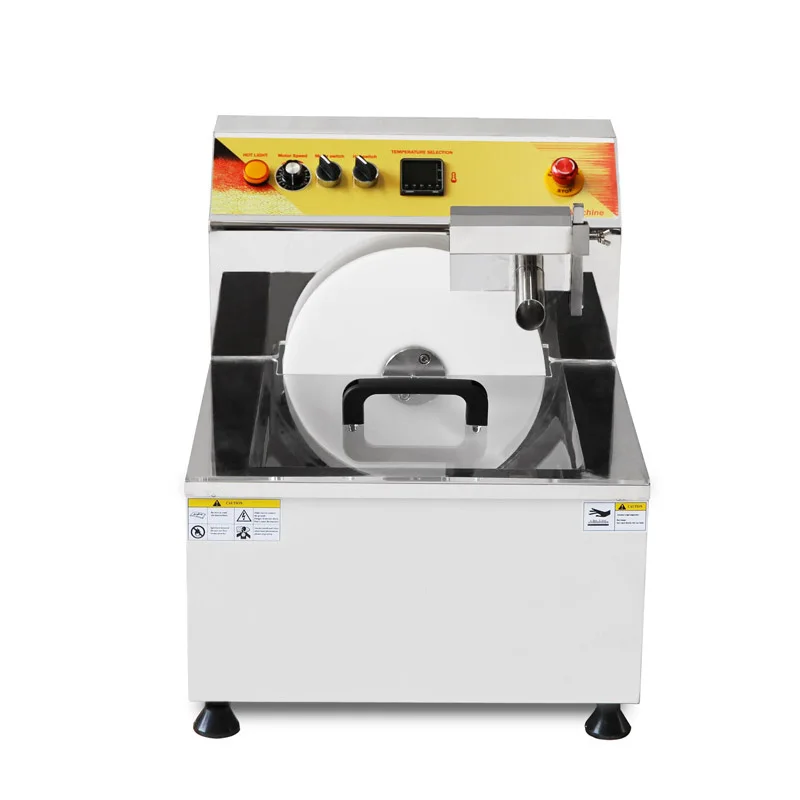 Macchina multifunzione per fusione/temperatura/rivestimento del cioccolato da 14 litri. Macchina per modellare il cioccolato elettrica commerciale
