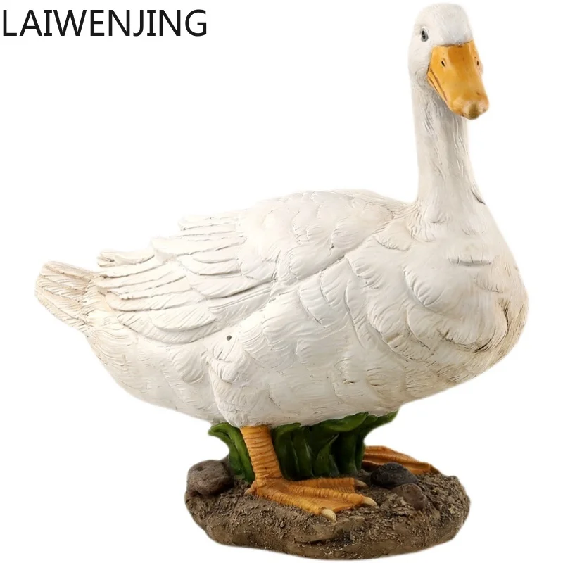 HLZ courtyard garden ornament flower pot simulation B & B inn with idyllic style