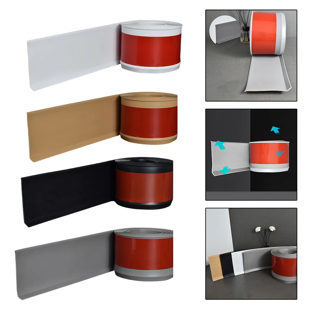 Skirting Board Plastic Skirting Affordable Easy To Install Economical High-quality Material Simple Installation