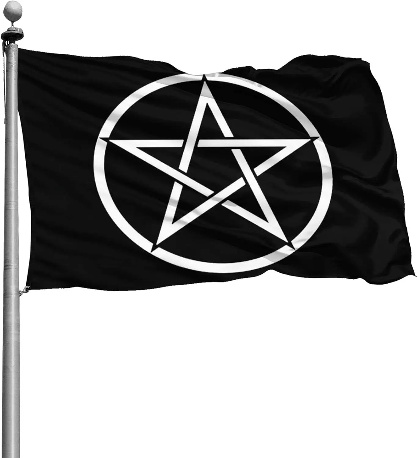 Pentacle Garden Flag Polyester Yard House Flags Indoor And Outdoor Banner Flags Home Decorat