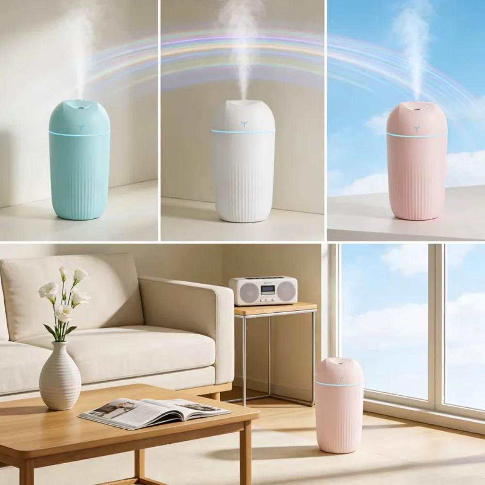 Large Capacity Humidifier Home Silent Humidifier Bedroom Aromatherapy Machine Vehicle-mounted Dormitory Office Air Purifier