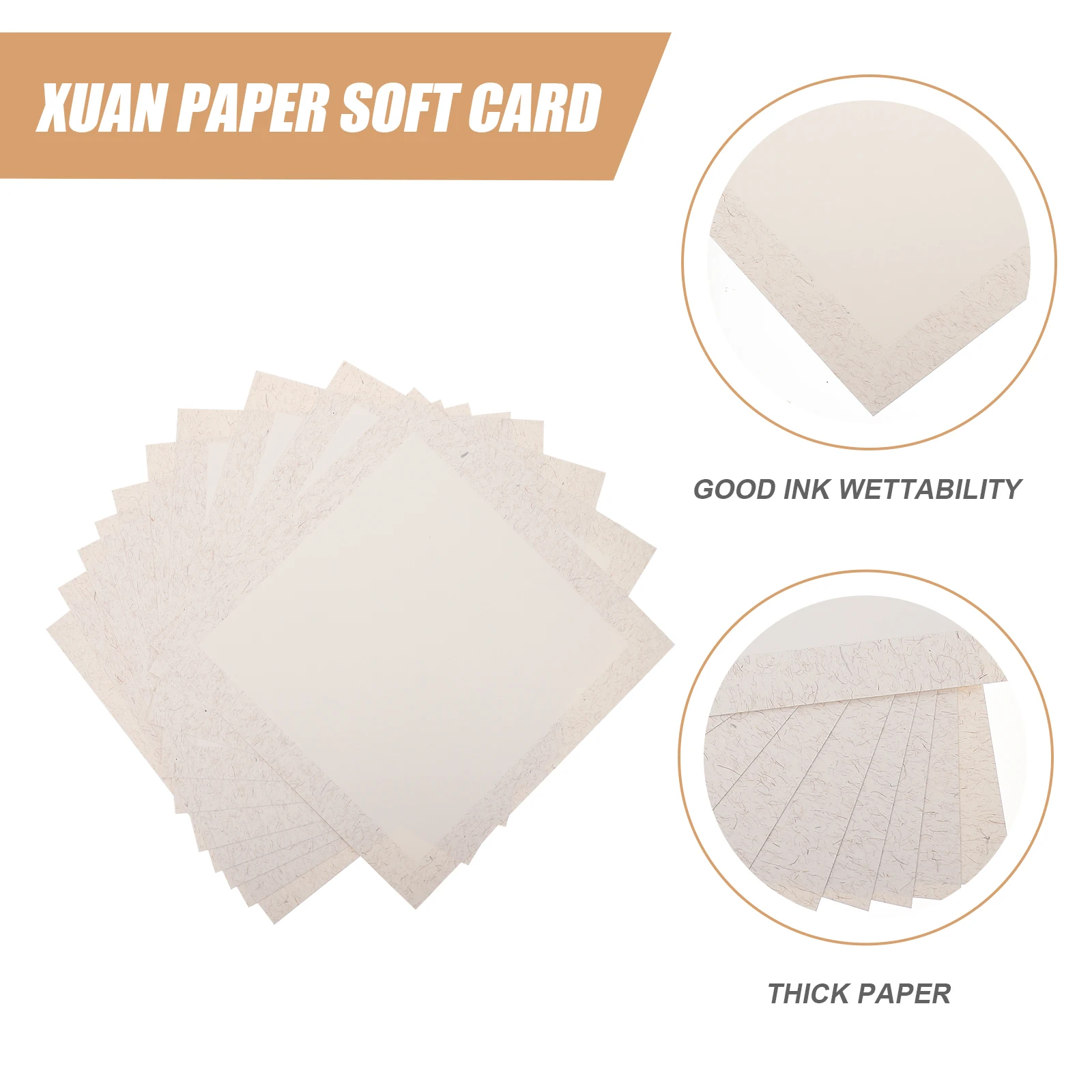 

10 Sheets Mirror Product Calligraphy Thicken Chinese Painting for Practicing Pad