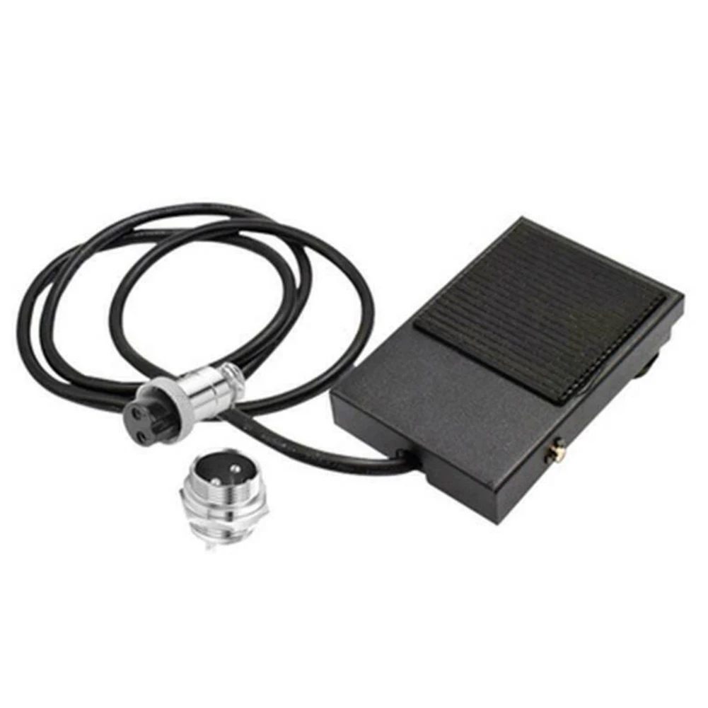 Foot Pedal For TIG Foot Pedal for Welding and Cutting Machines Durable Non Slip Design with 2 pin or 3 pin Compatibility