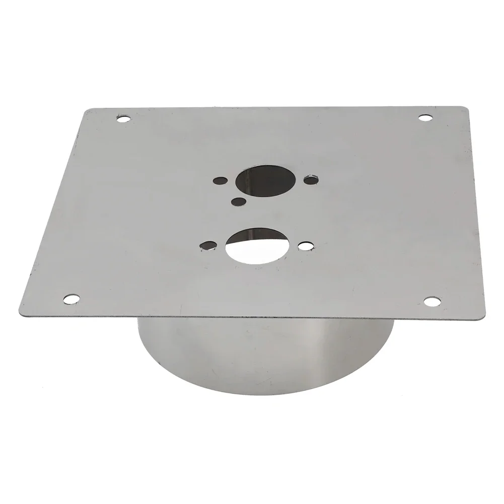 Reliable Stainless Steel Mounting Plate, 60mm Turret Planar for Chinese Diesel Heaters, Ensures Long lasting Performance