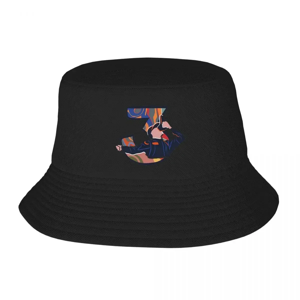 Daniel Ricciardo Design Bucket Hat Panama Hat Children Bob Hats Autumn Fisherman Hats Summer Beach Fishing Unisex Caps