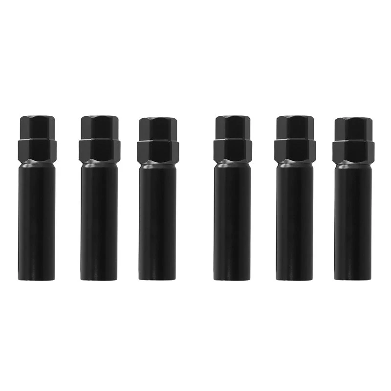 Leading-10 Spline Lug Nut Key,For Bimecc 10-Spline Lug Nuts And Lug Bolts For Removal Aftermarket Locking Lug Nuts(6 Piece Pack)