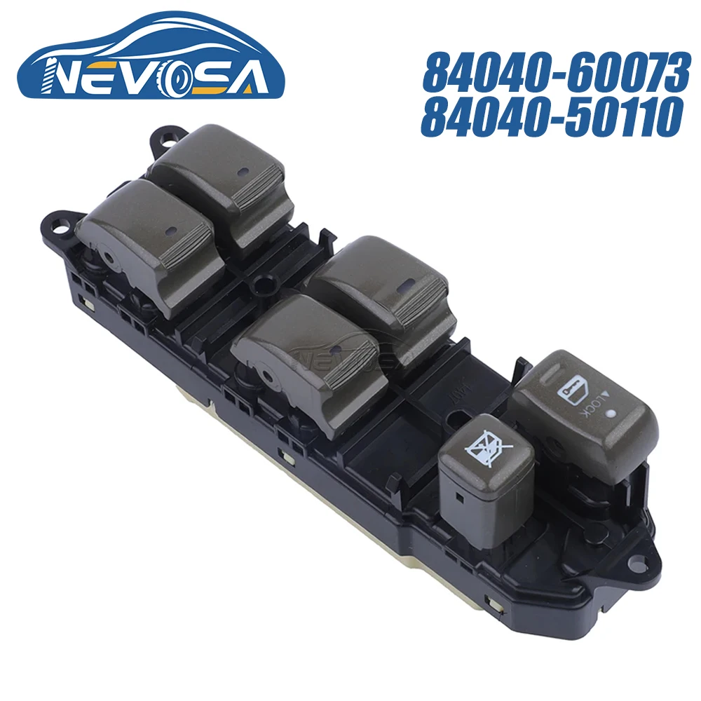 

НЕВРОС 8404050110 84040-50110 Главный переключатель управления стеклоподъемниками автомобиля 84040-60073 8404060073 Для Lexus GX470 2003 2004 2005 2006