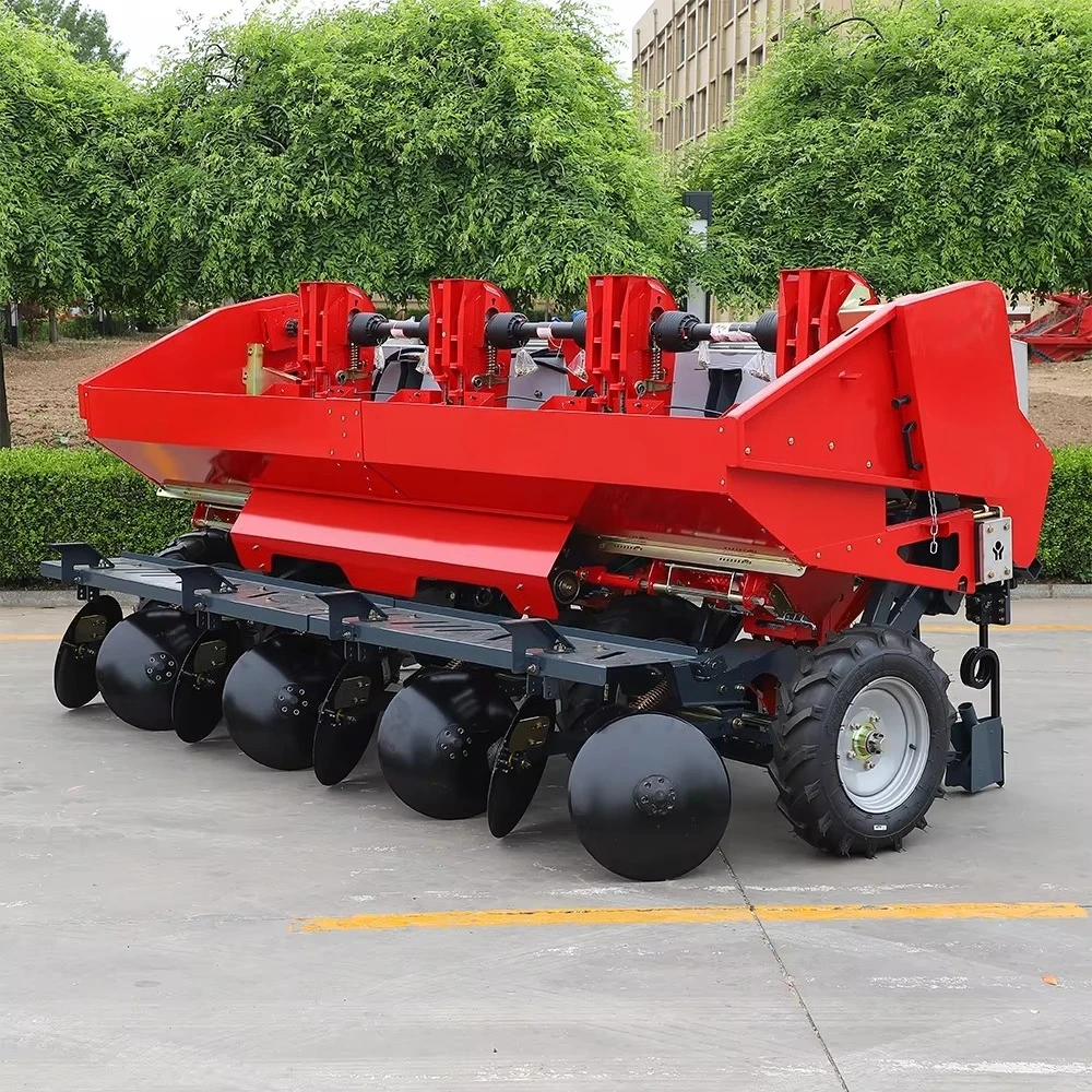 New High Quality 4 Row Potato Planter Low Price Seeders Reliable Seeding Machine for High Productivity Convenient Quick Seeding