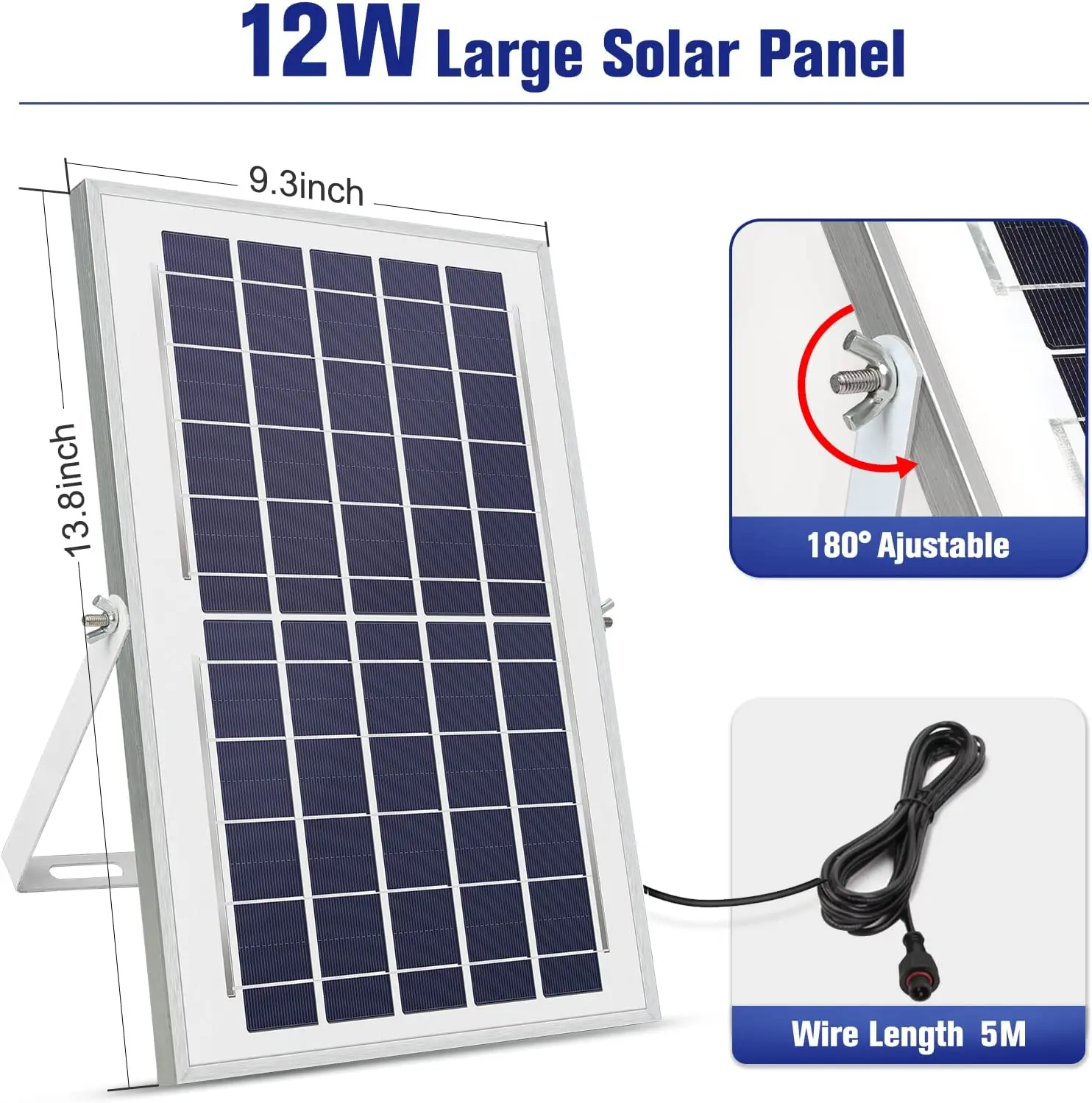 IP67 Waterproof Outdoor Security Lights 60w Dusk to Dawn Led Solar Flood Light With Remote Control