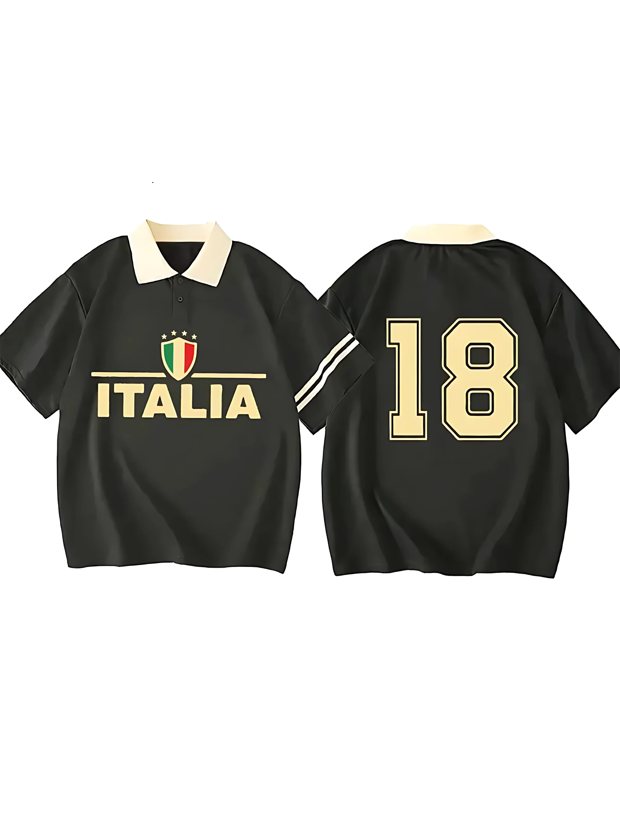 يتميز قميص بولو رجالي صيفي جديد لعام 2025 بطباعة رقمية ثلاثية الأبعاد عصرية ومريحة وناعمة وجيدة التهوية