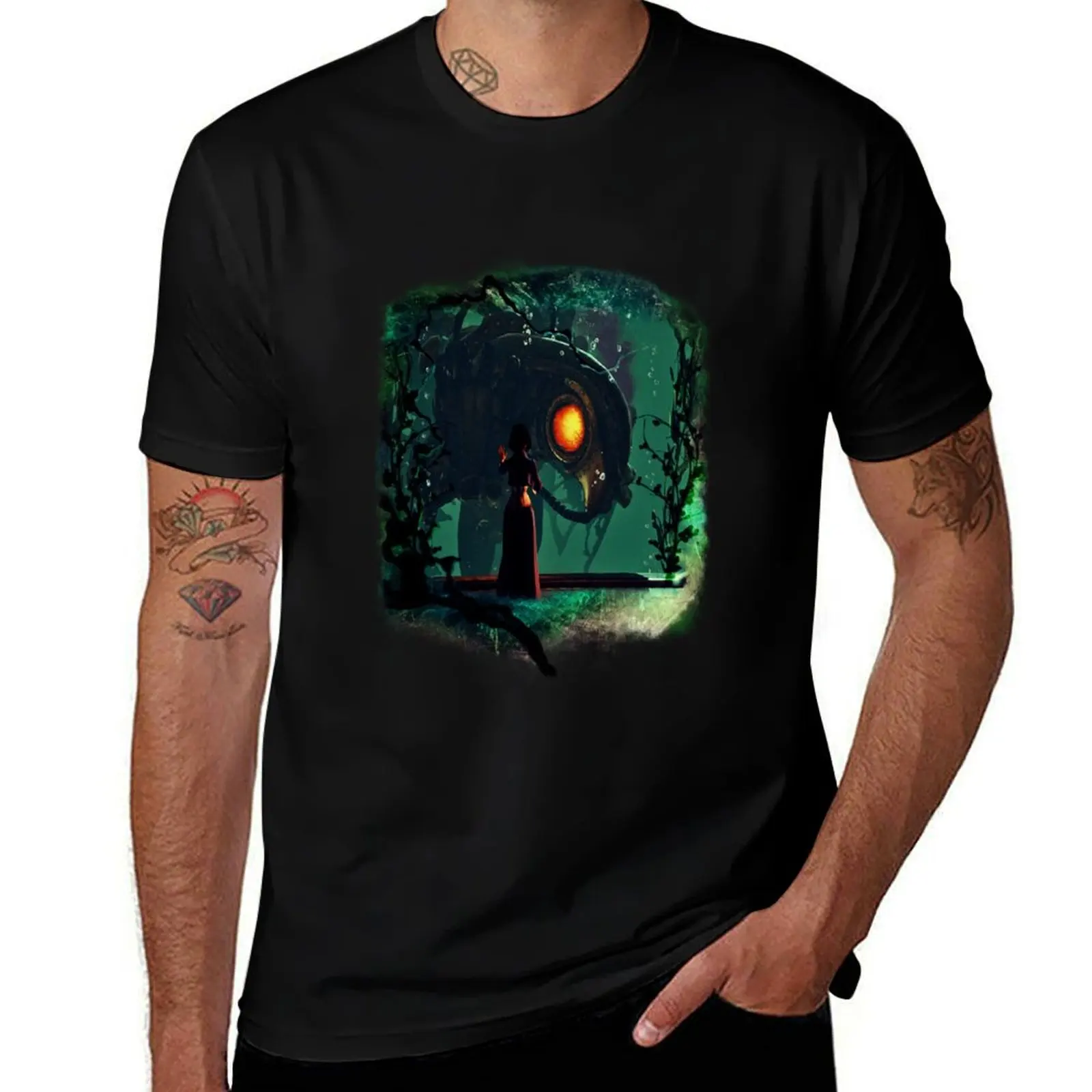T-shirt Rapture Window, t-shirt basique pour grands et personnes corpulentes