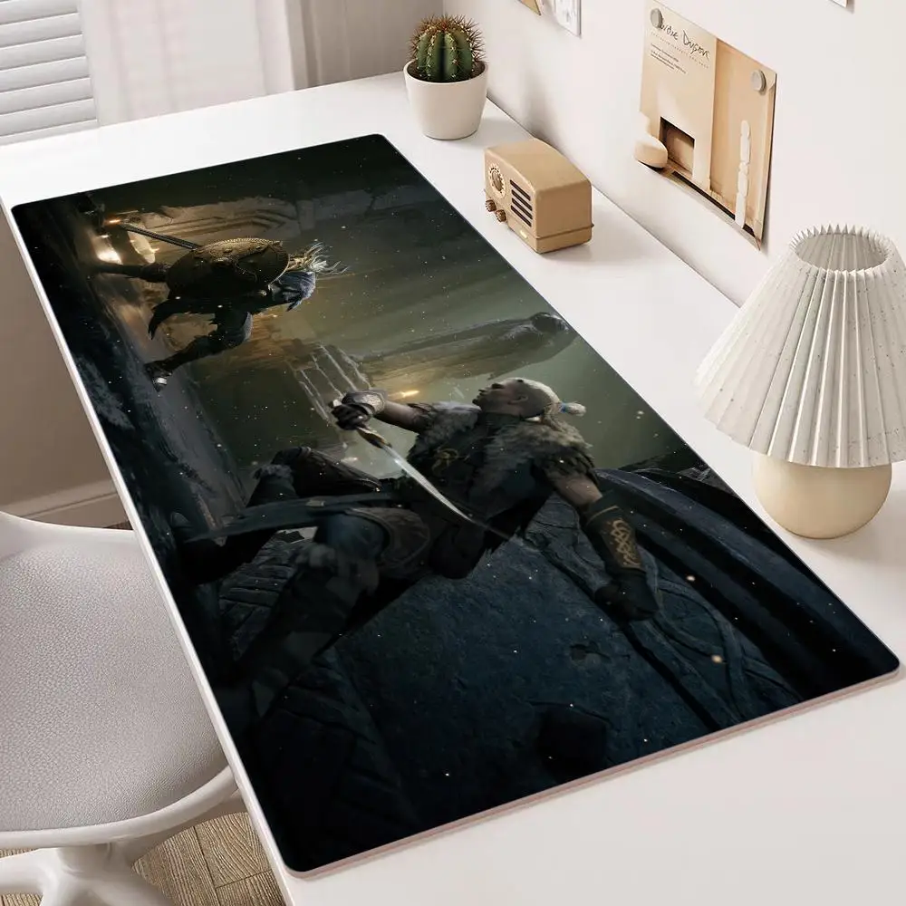 Game Mistfall Hunter Mouse Pad Multiple Sizes Large Square Computer Office Game Table Mats Rubber Anti-slip Mousepads