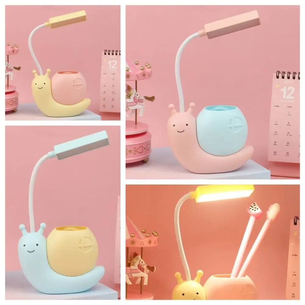 

USB Penholder Desk Lamp Creative Eye Protection Adjustable Table Reading Lamp LED Learning Dormitory