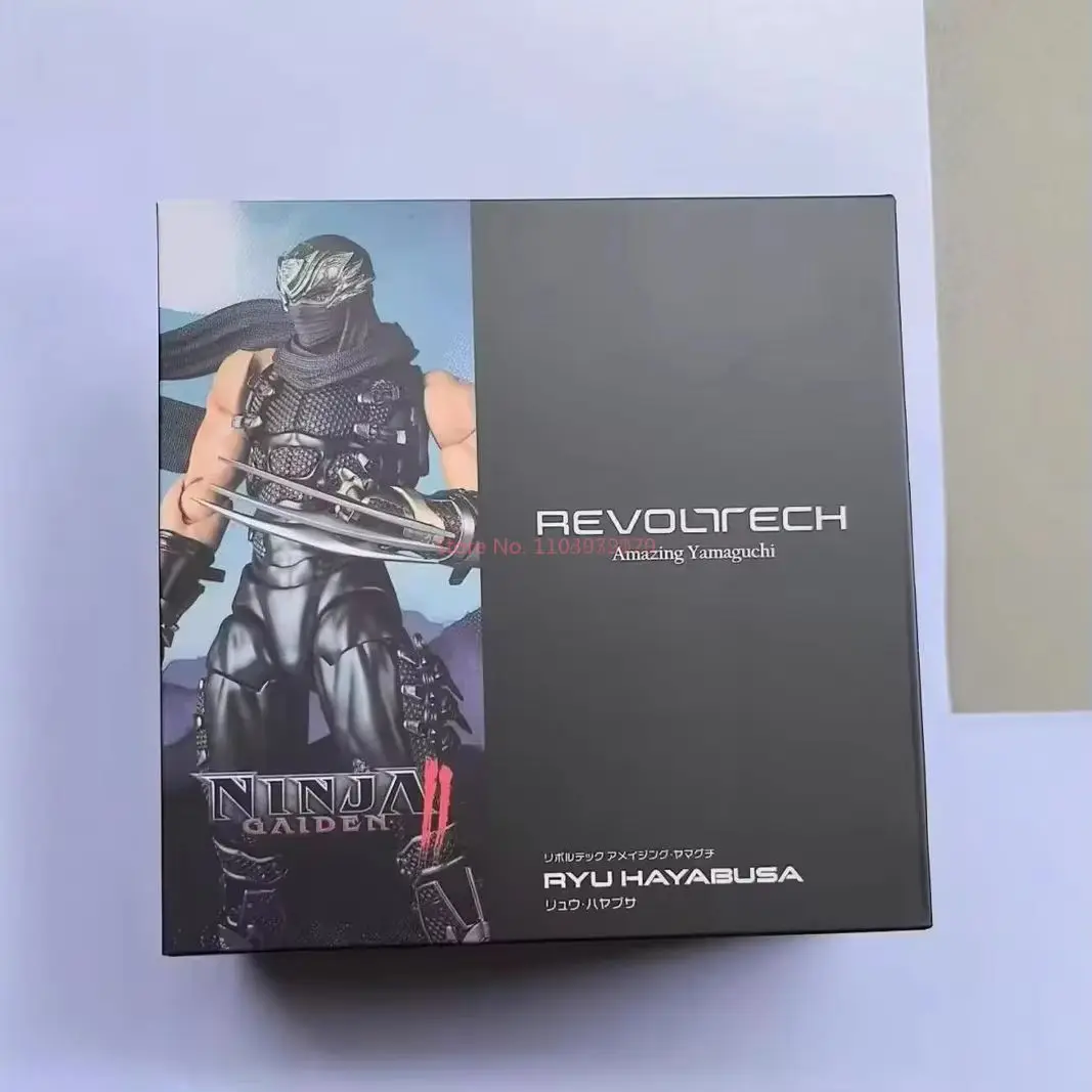 ألعاب التيار المتناوب Revoltech 1/12 مذهلة ياماغوتشي ريو هايابوسا نينجا جايدن عمل شخصيات كرتونية جمع كو نموذج لعبة مخصصة هدية عيد الميلاد
