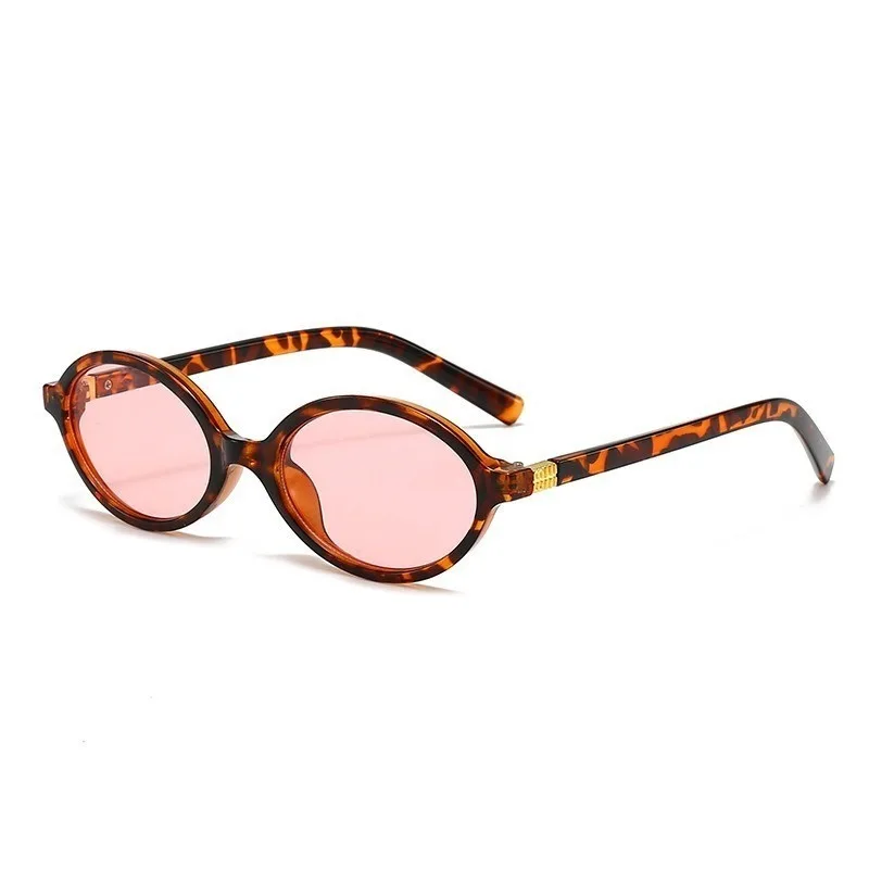 2PCS Y2K Retro Japan Korea Small Frame Sunlasses Female Ins Europe America Gradient Color Optical Sunlasses
