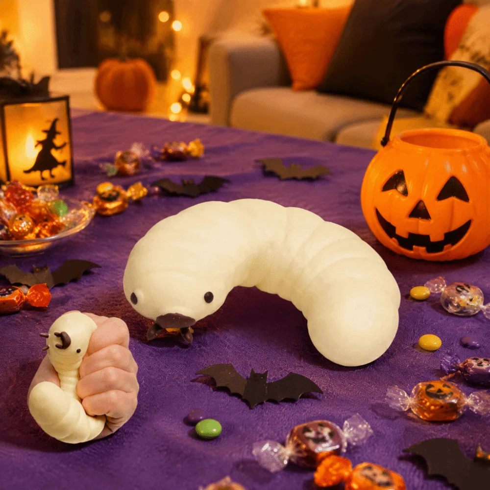 Slow Rebound Stress Relief Toy Non-Slip Soft Mochi Squishy Toy Stretchable Anxiety Relief Sensory Toy Decompression