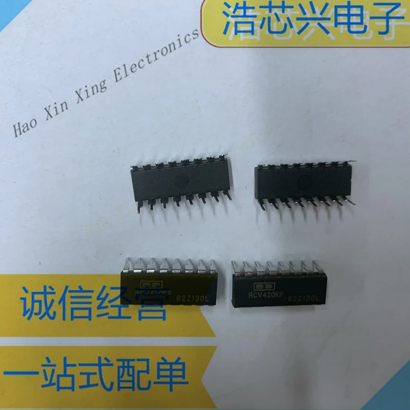 

5pcs-20pcs RCV420KP DIP16 Sensor Interface 0-70 Degrees Precision 4-20mA Current Loop Brand New Original