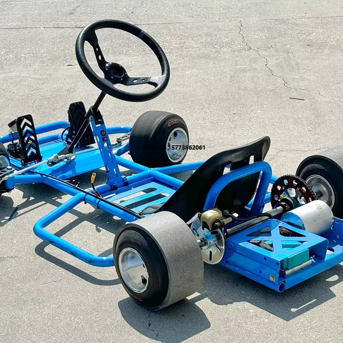 2025 New Model Drift Kart with Handbrake and Tail Wing