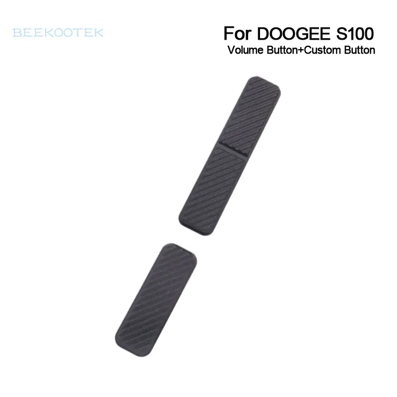 جديد الأصلي DOOGEE S100 حجم زر الهاتف الخليوي مخصص زر مفتاح الجانب زر ل DOOGEE S100 الهواتف الذكية