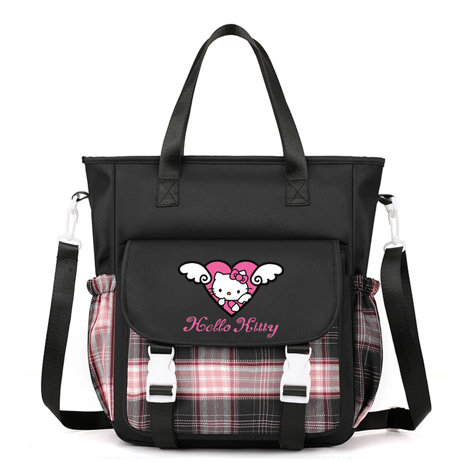 Hello Kitty Girls Student Handbags Shoulder Bags Tote Messenger Bag Handbag Cross body Bags for Girls Satchels School