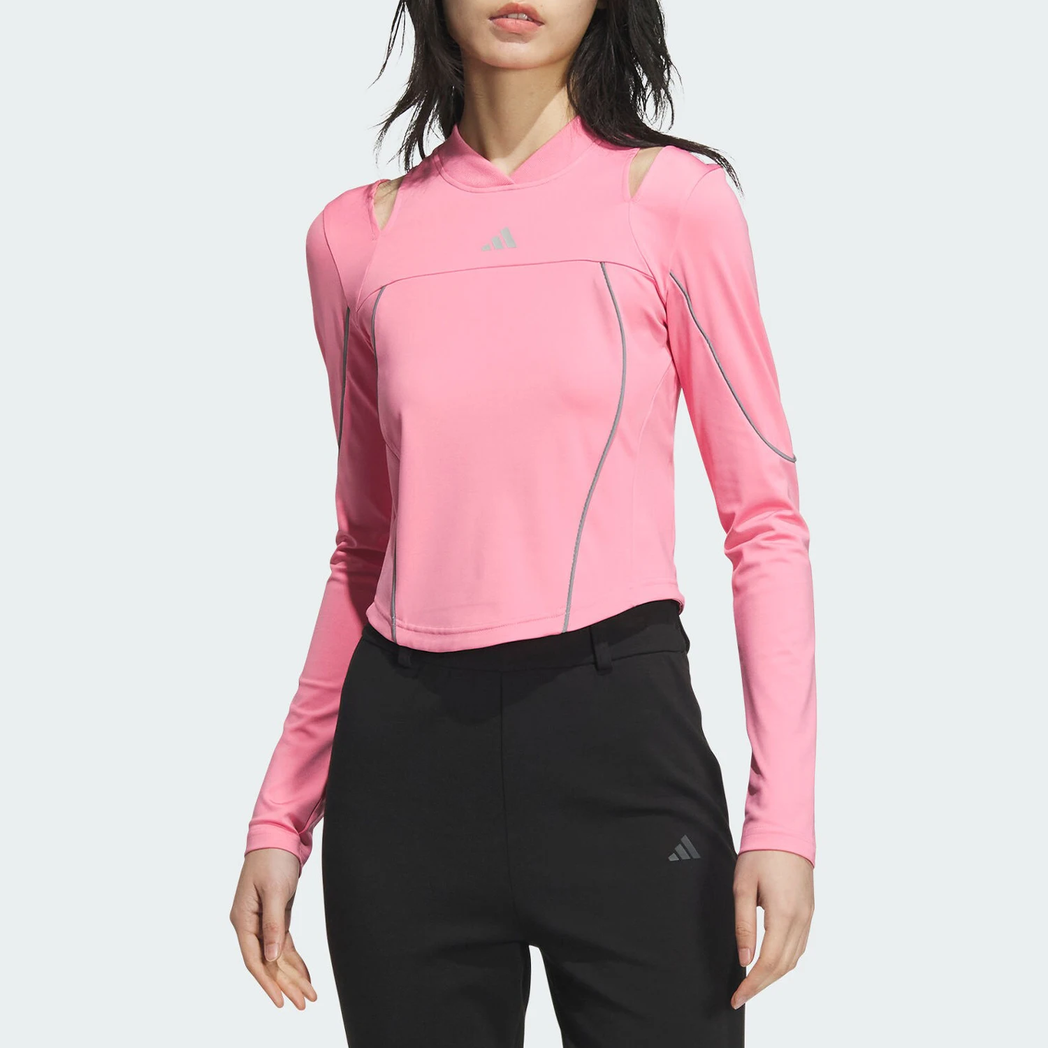 

Adidas genuine FUSTL LS TEE women's sports long sleeved T-shirt JJ3781