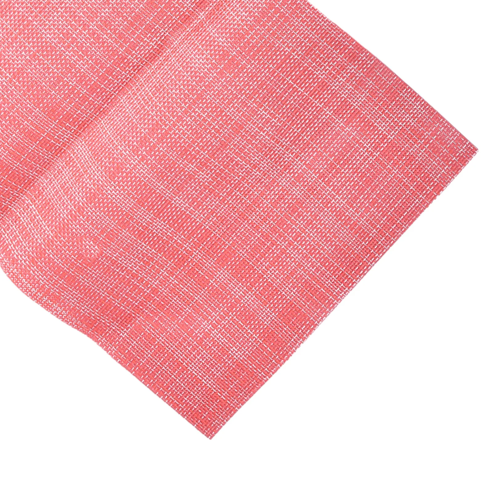 Solid Color Household Dining Table Placemat Thickened Woven Pvc Placemat Table Placemats Modern Home Decoration Accessories