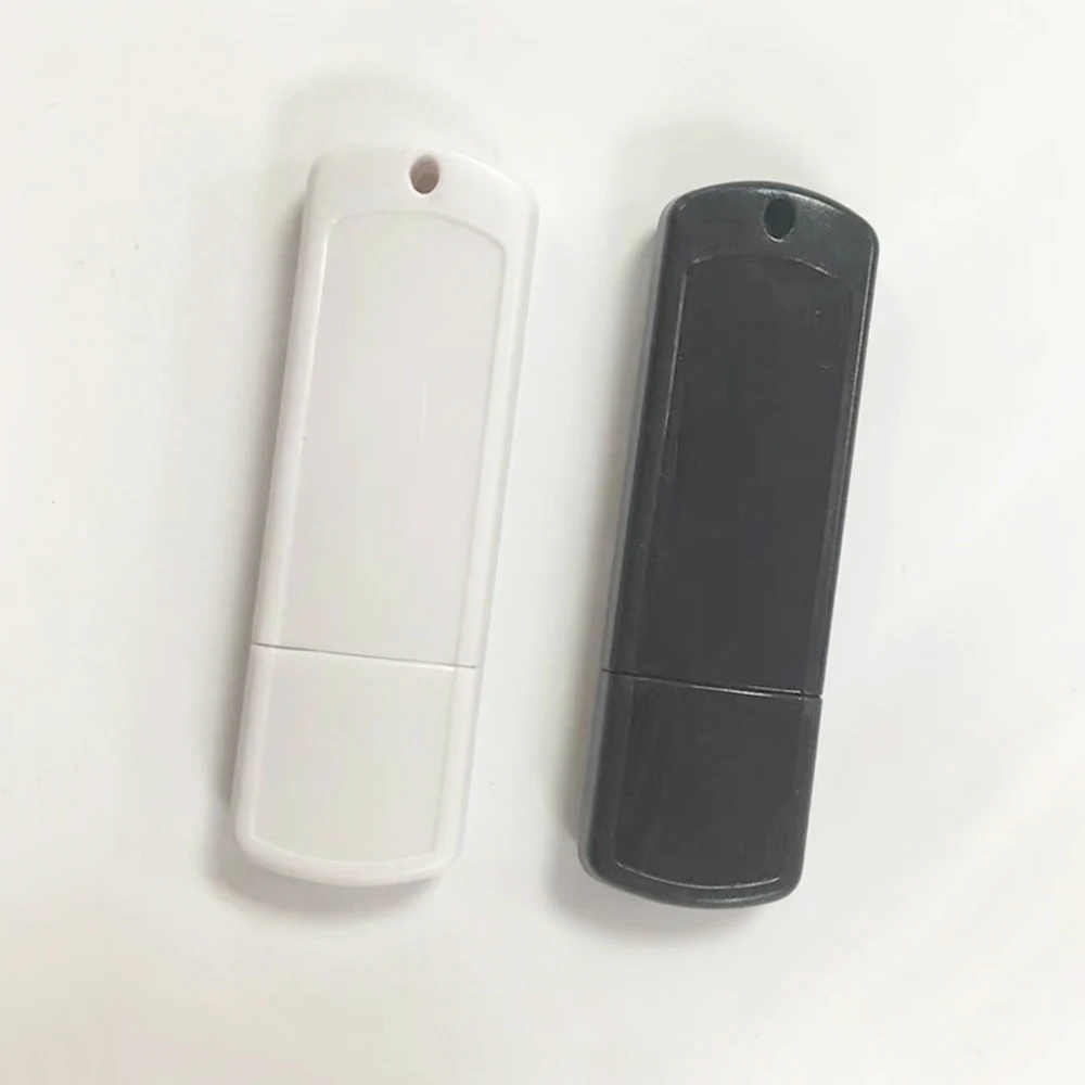 10 PCS No Logo Printing plastic USB Shell they suitable for general PCBA board It is no USB no memory chip