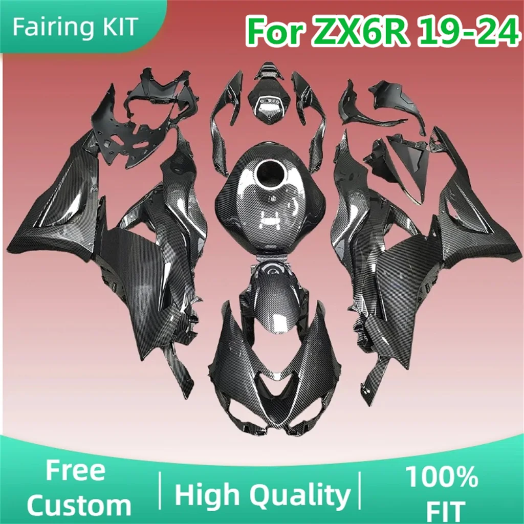 

Motorcycle Fairing Kit for Kawasaki 19 20 22 24 ZX6R 2019 2020 2021-2024 ZX-6R 636 ZX 6R Road Racing Repair Aftermarket Parts