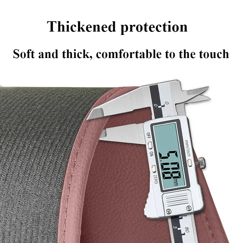 For Geely Monjaro Xingyue L Center Pillar Anti Kick Pad Leather Thickened B-pillar Protective Cover Interior Stickers Decoration