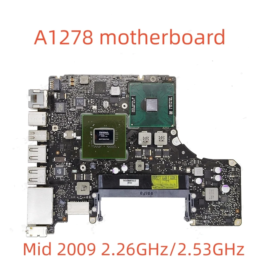 Imagem -02 - Placa Lógica A1278 Adequada para Macbook Pro 13 Placa-mãe A1278 2008 2009 2010