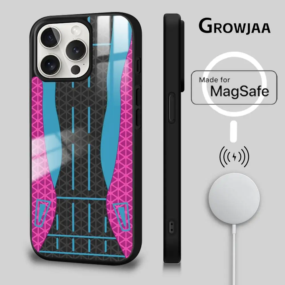 حافظة هاتف CS 2 Csgo لهاتف آيفون 16 15 14 13 12 11 Pro Max Plus Mini Magsafe مرآة لاسلكية مغناطيسية Funda