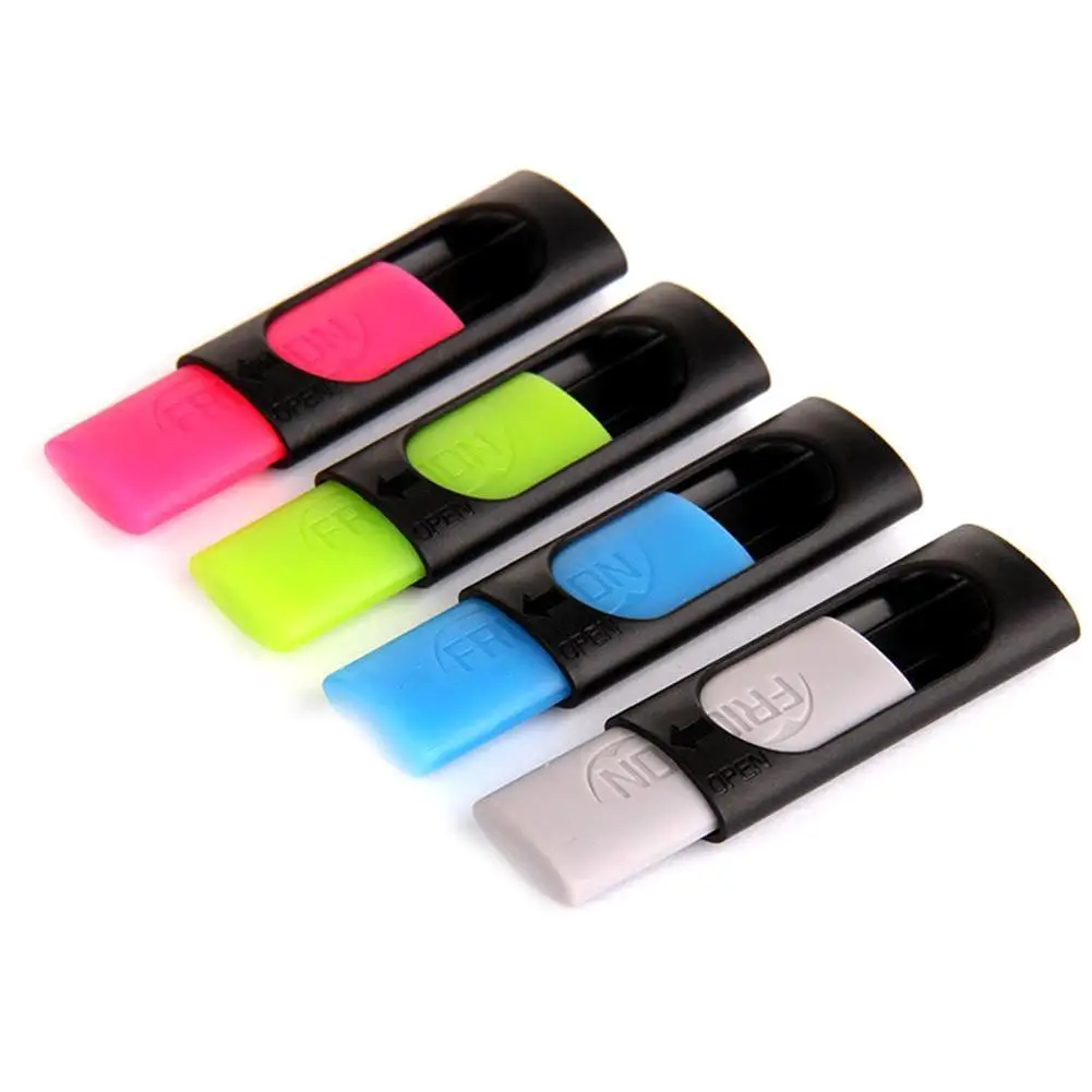 4pcs/lot Ink Eraser Friction For Erasable Pen 50mm*20mm Rubber Pencil Stationery Office School Supplies