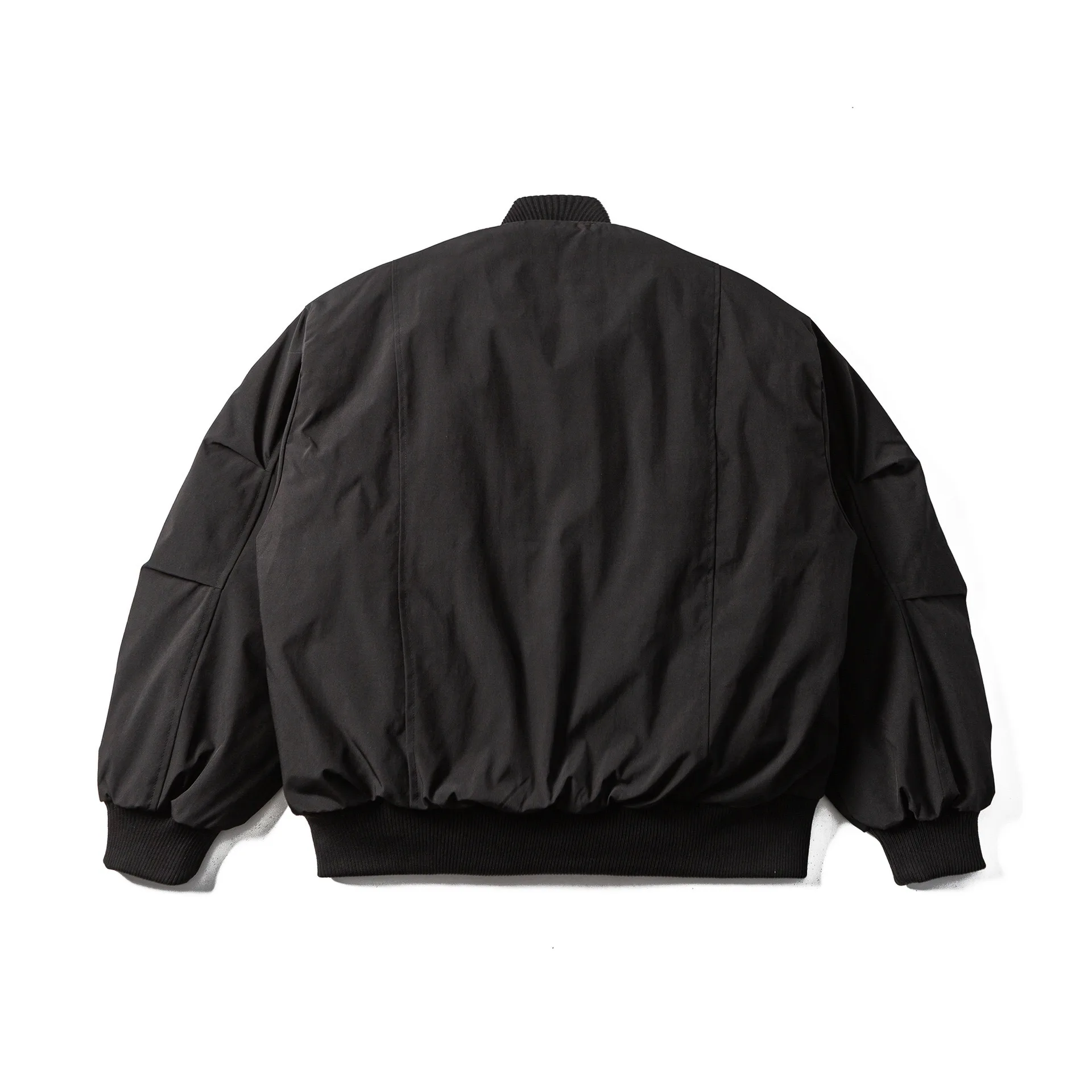 النمط الياباني الحد الأدنى الرجعية 90 بطة بيضاء أسفل سترة الرجال كلينفيت الراقية أسفل معطف سميك #5