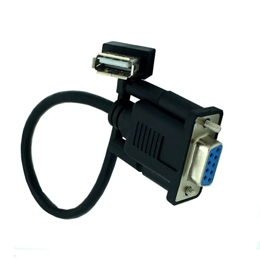 RS232 DB9 Female To USB 2.0 A Female Serial Cable Adapter Converter 8\