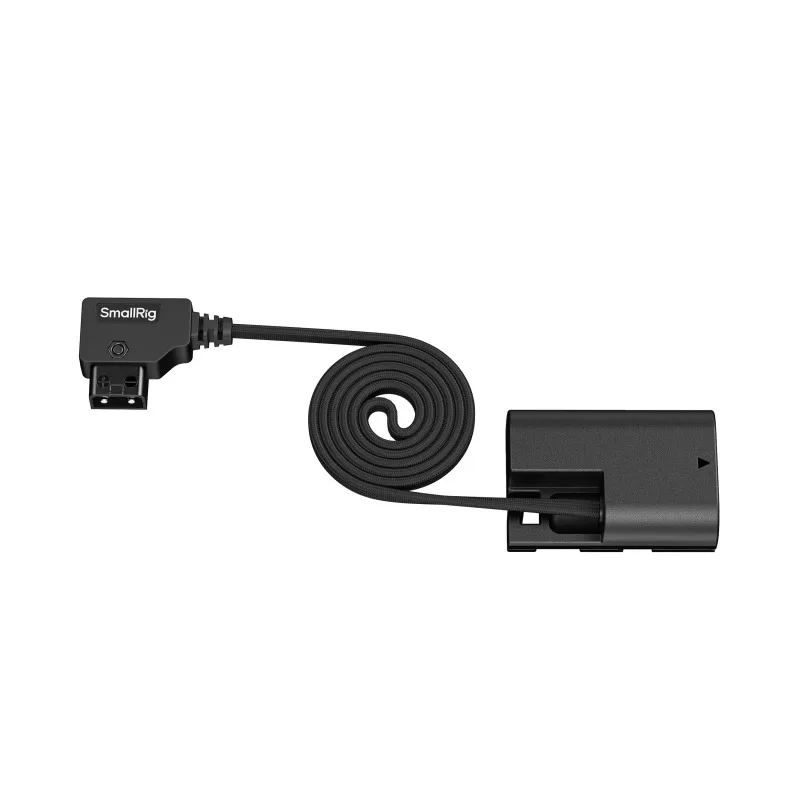 SmallRig 6413 D-Tap to LP-E6P Dummy Battery Power Cable for Canon EOS 5D Mark II, EOS 90D / R / R5 / R5C, EOS R7